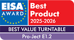 Pro-Ject E1.2 - EISA Best Value Turntable